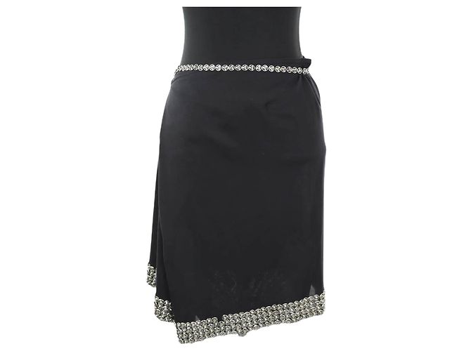 Ann Demeulemeester Mini falda de algodón