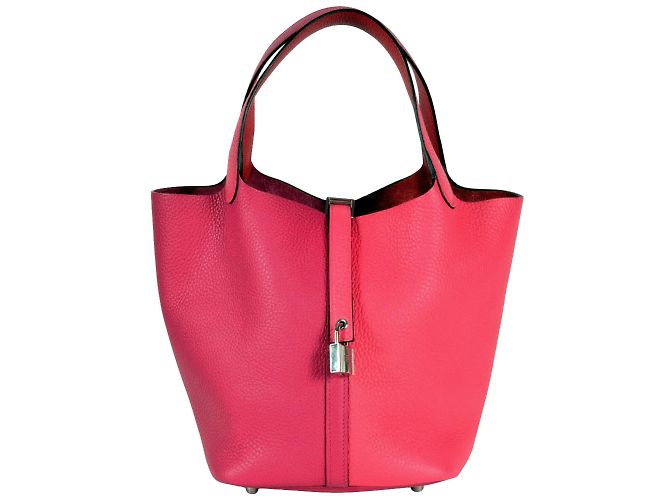 Hermès Hermes Picotin Lock Cazac Deux Handtasche Rot