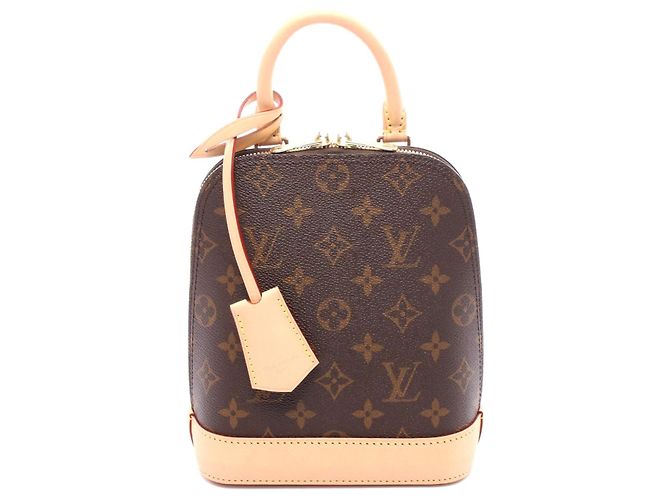 Louis Vuitton Alma Backpack Monogram Brown