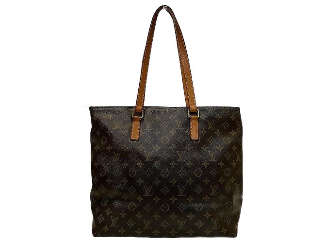 Bolsa Cabas Mezzo Monogram 2way da Louis Vuitton Marrom