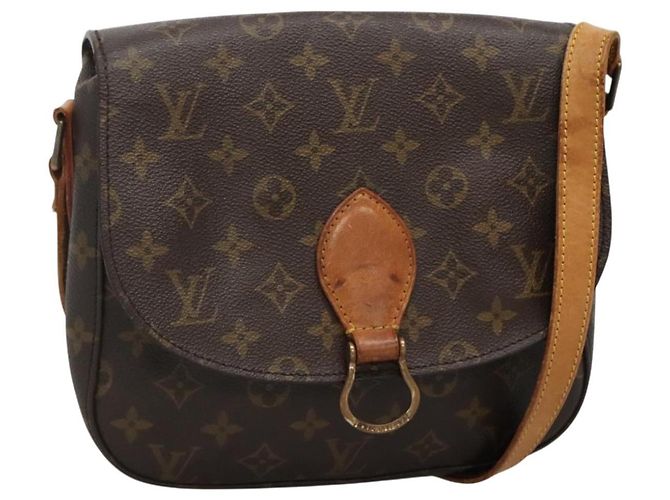 LOUIS VUITTON Monogram Monogram Saint Cloud GM Bolsa de Hombro M51242 Auth ep9469 Monograma