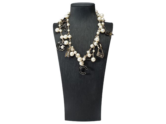 Gioielli CHANEL in Perla Bianca - 102224 Bianco