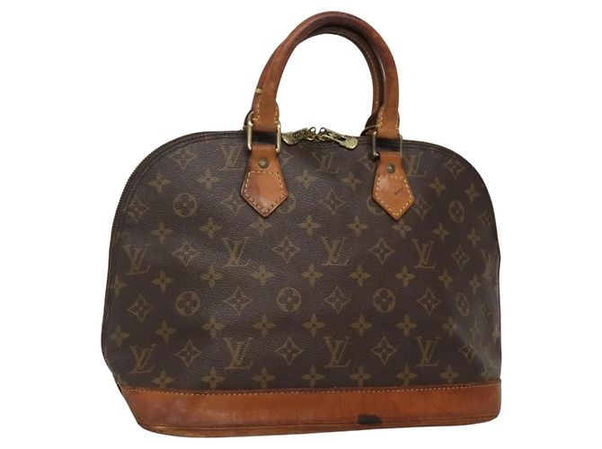LOUIS VUITTON Borsa a Mano Monogram Alma M51130 LV Auth BA3924 Monogramma