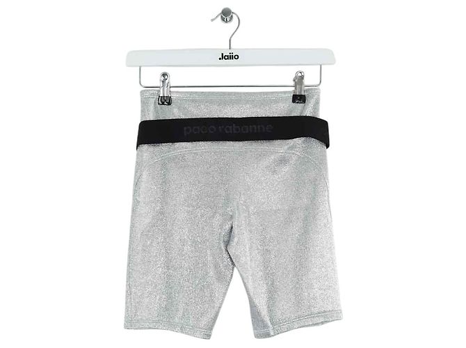 Paco Rabanne Mini short prata