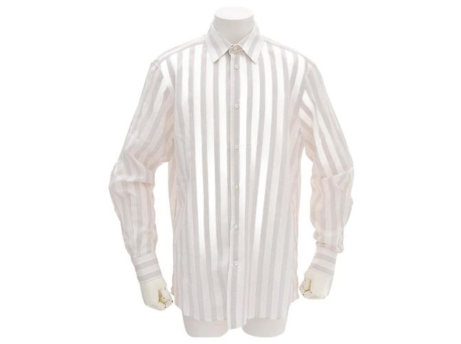 Camicia in cotone Louis Vuitton bianca Bianco