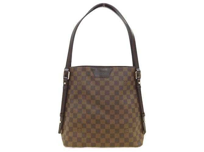Sac à main Louis Vuitton Damier Cabas Rivington Marron