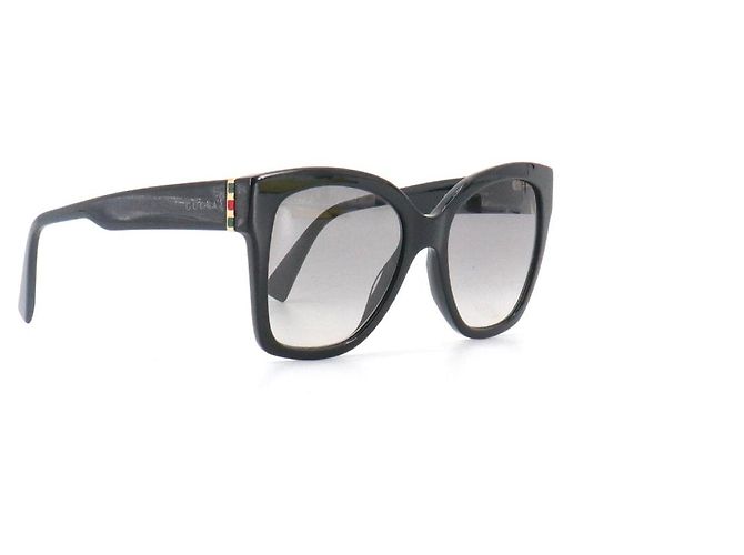 GUCCI - Occhiali da sole Gucci in plastica nera Nero