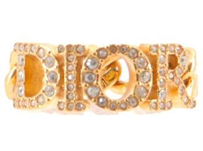 DIOR - Anello Dio(r)evolution Dior in metallo dorato e cristalli bianchi (T52) D'oro