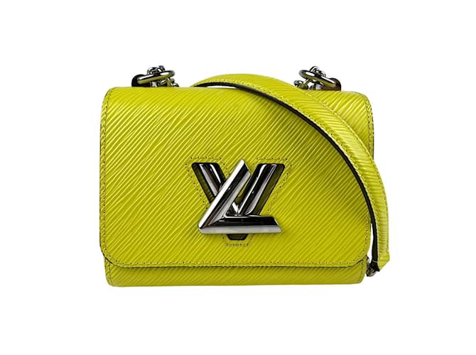 Louis Vuitton Epi Twist Mini Shoulder Bag Yellow Leather  ref.2355775
