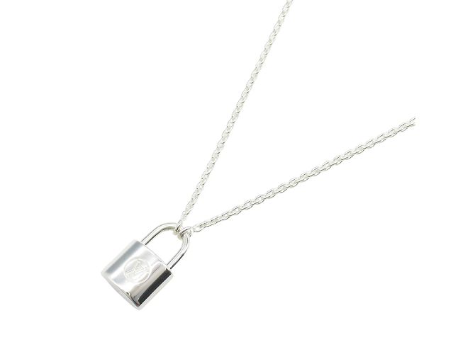 Collar Péndulo Lockit Louis Vuitton Plata