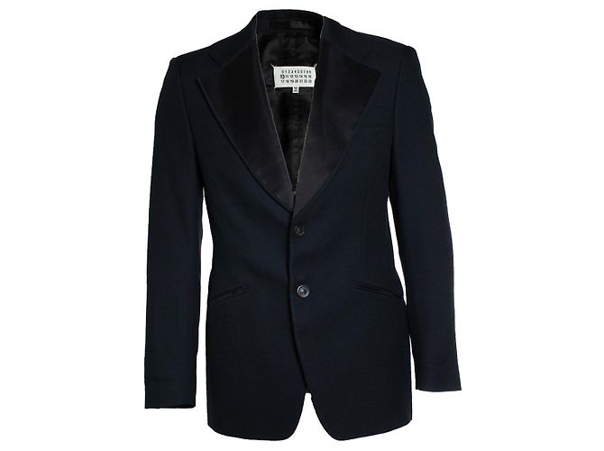 Autre Marque Maison Margiela, Schwarzer Einreiher-Blazer
