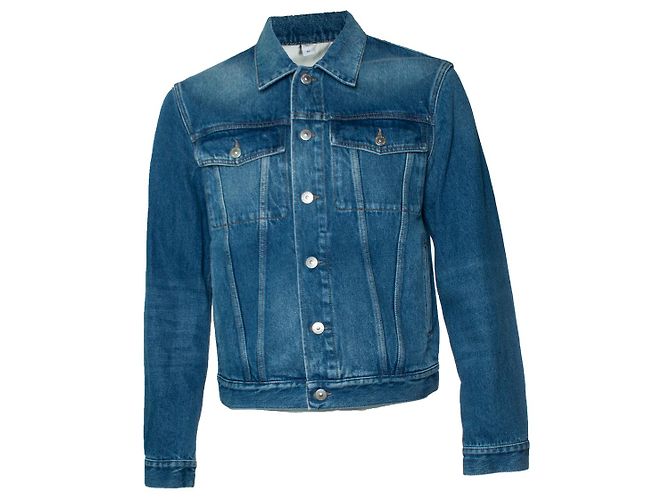 Mittelblaue Denimjacke von Burberry