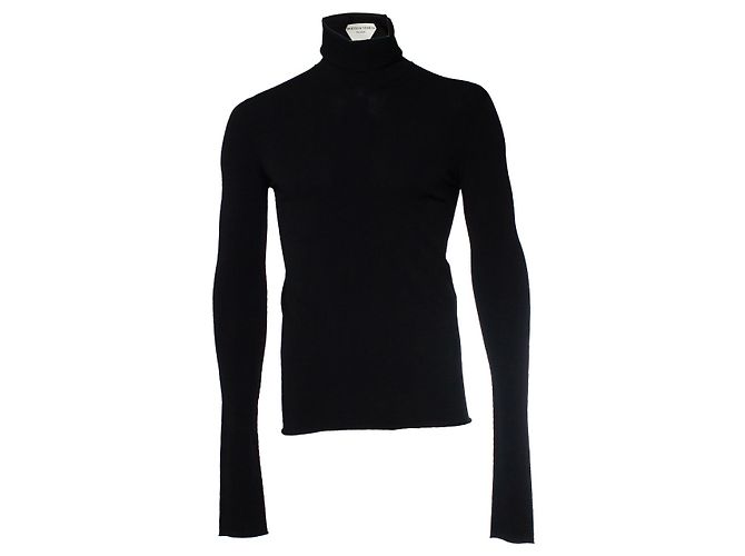 Bottega Veneta, Stretch-Turtleneck schwarz Herbst 2020