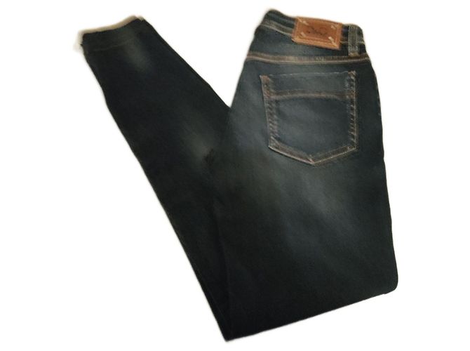 Vaqueros Skinny Dolce & Gabbana Pretty Azul Oscuro Algodón