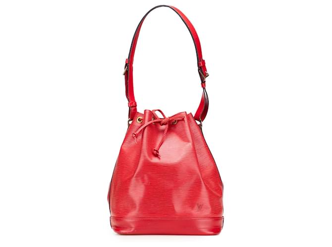 Louis Vuitton Red Epi Noe GM Leather  ref.2356562