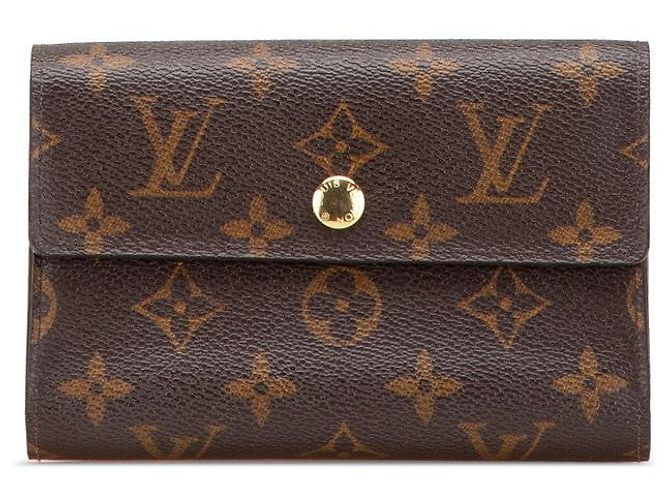Portefeuille Alexandra Monogram Louis Vuitton Marron