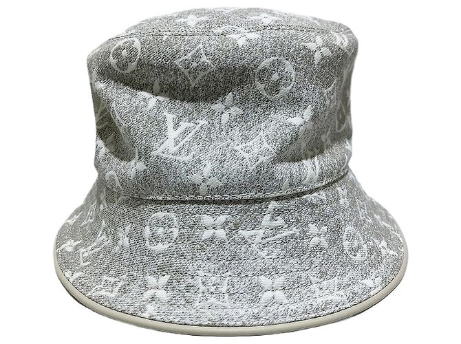 Louis Vuitton Chapeau Monogram Denim Hat Blue