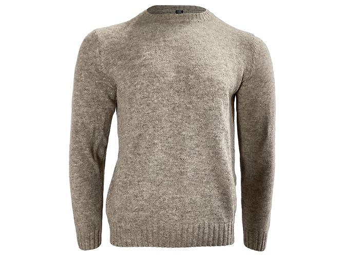 Apc A.P.C Pullover aus beigem Wolle 