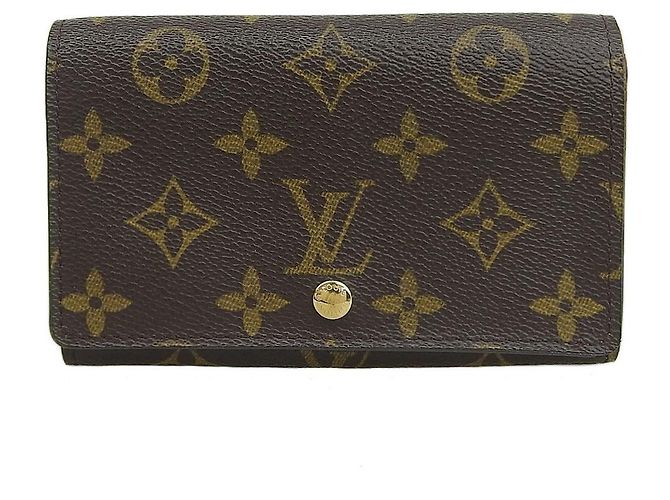 Louis Vuitton Monogram Wallet M61730 Brown
