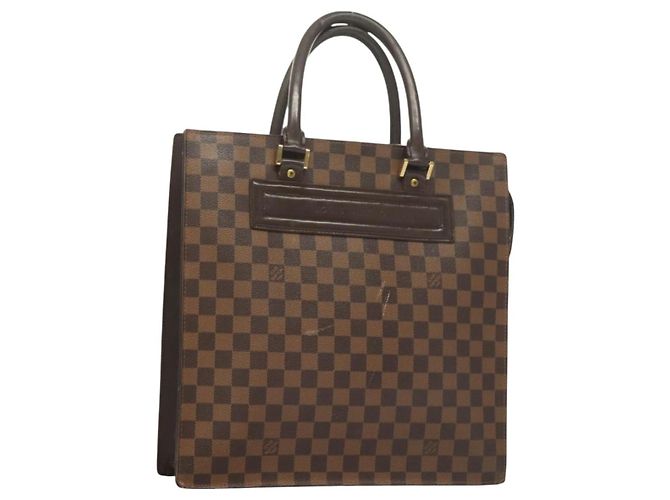 LOUIS VUITTON Damier Ebene Venice GM Handtasche N51146 Auth LV 127962