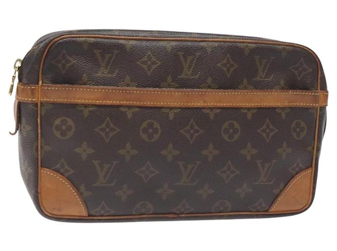 LOUIS VUITTON Clutch Compiegne 28 M51845 LV Auth BA3821 Monogramm