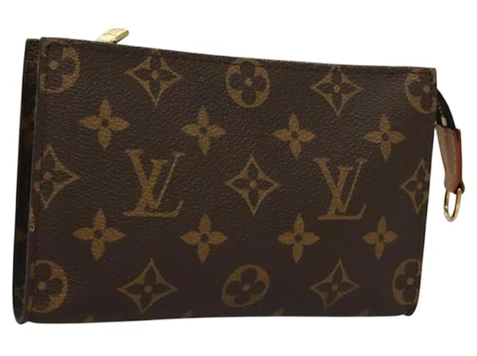 LOUIS VUITTON Monogram Bucket PM Accessory Pouch LV Auth SW1063 Cloth  ref.2358404