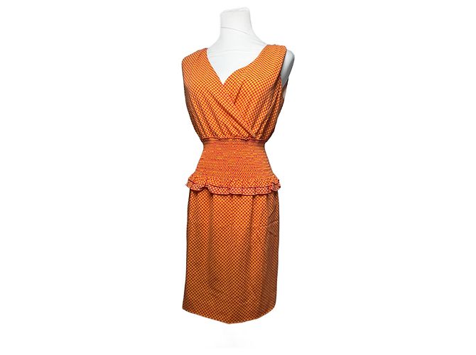 Vestido Vintage Givenchy Laranja M