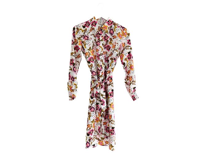 Vestido Floral Prita de Diane Von Furstenberg Multicolor