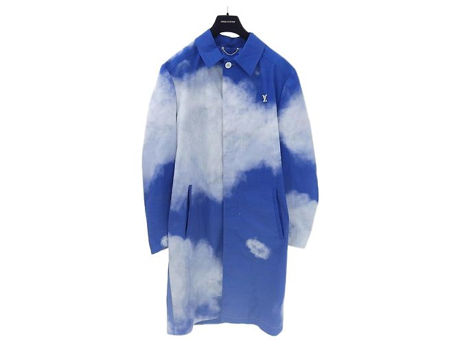 Cloud 90s Regenmantel Louis Vuitton 1A8A5W Blau