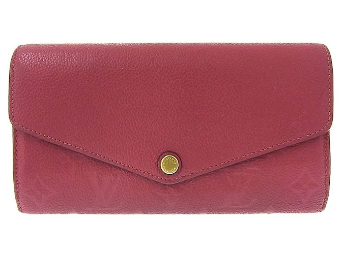 Louis Vuitton Monogram Empreinte Sarah Geldbörse M62056 Pink