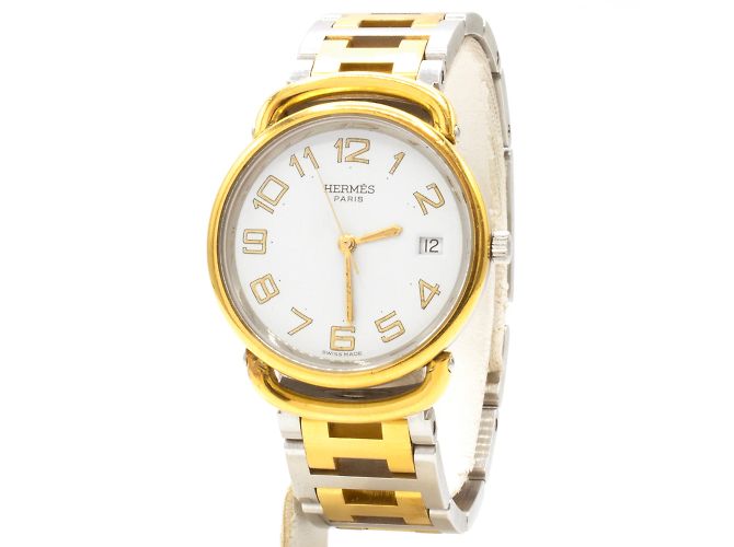 Orologio Pullman Hermès. D'oro 