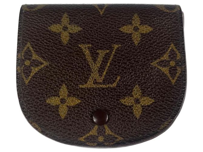 Louis Vuitton Monogram Canvas Coin Purse Brown