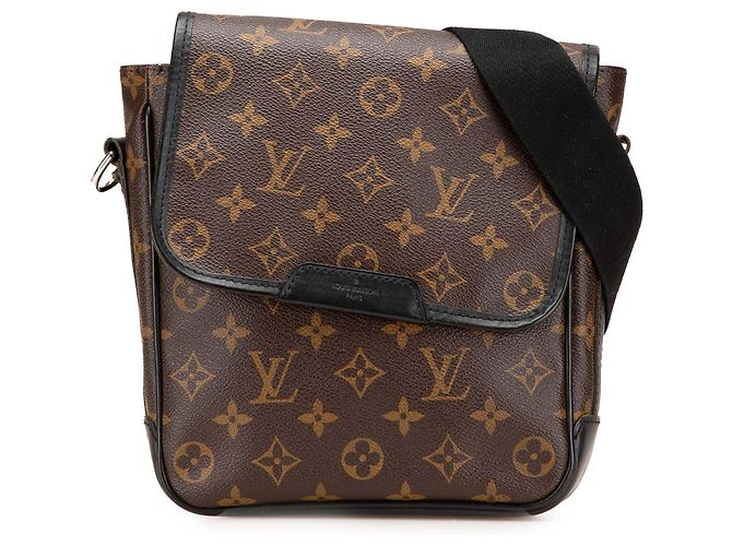 Sac Bass PM Monogram Macassar Marron Louis Vuitton