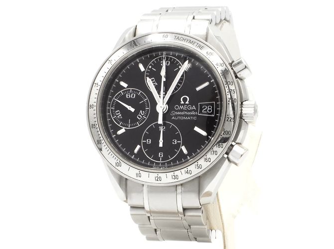 Relógio automático Omega Speedmaster em aço Prata