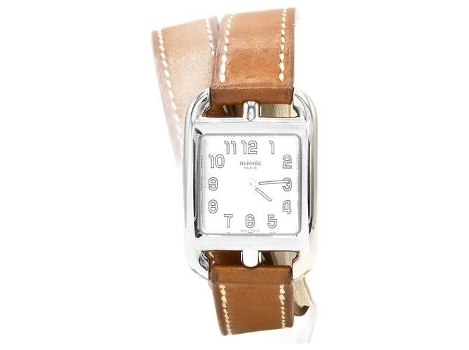 Reloj de dama Hermès "Cape Cod" modelo CC1.210 Plata