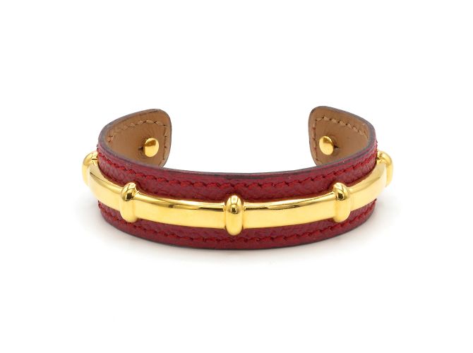 Bellissimo bracciale Hermès Agatha D'oro 