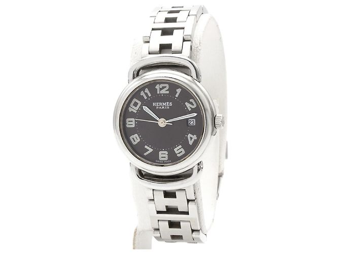 Relógio Hermès Pullman (modelo PU2.210). Prata 