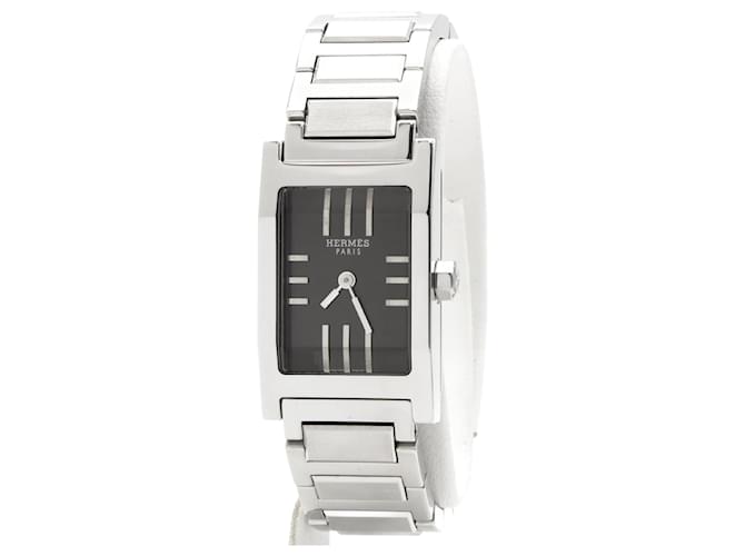 Reloj Hermès Tandem en acero. Plata 