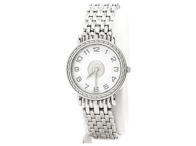 Hermès Relógio Hermes Sellier (SE4.210). Prata