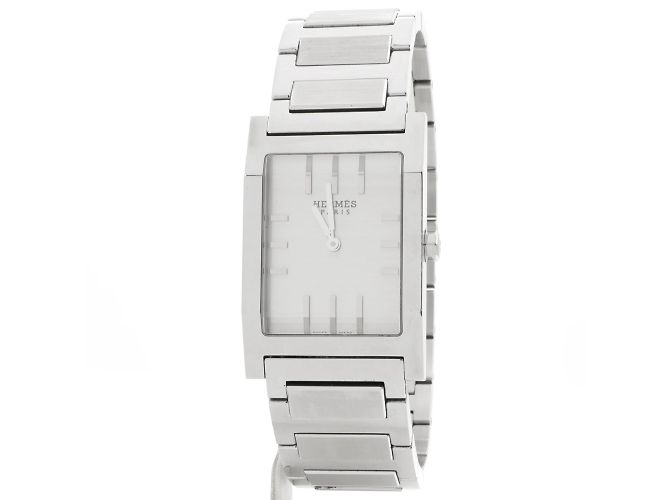 Orologio Hermès Tandem TA1.710 modello misto (uomini e donne). Argento