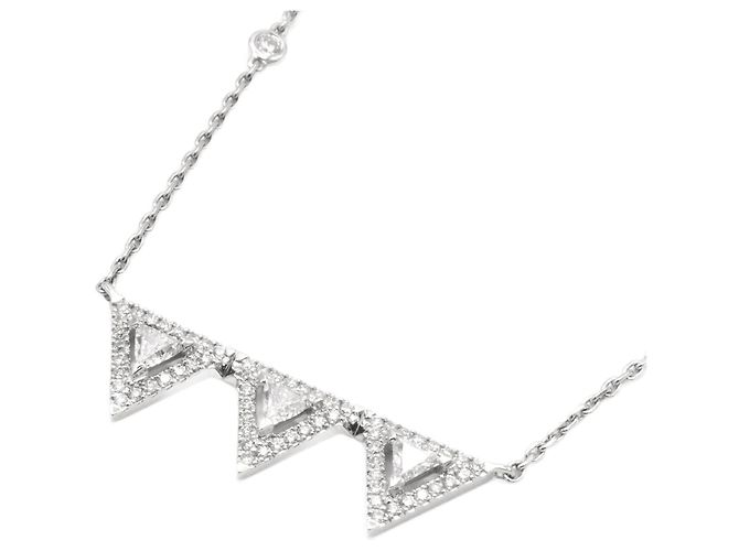 Collar Messika, colección Théa. Plata