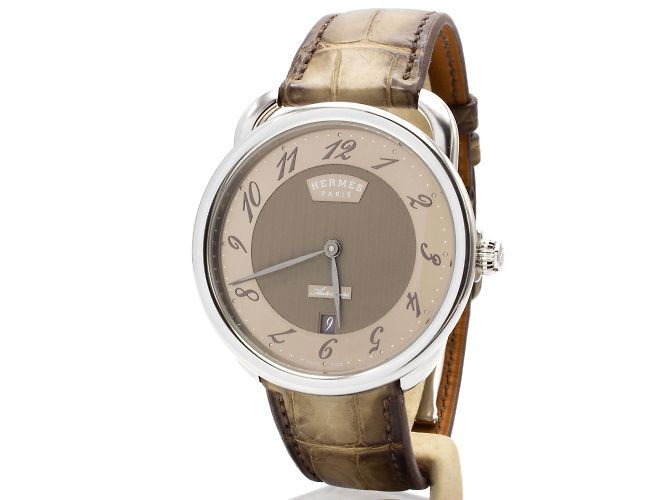 Relógio Hermès Arceau (AR8.61AQ). Prata
