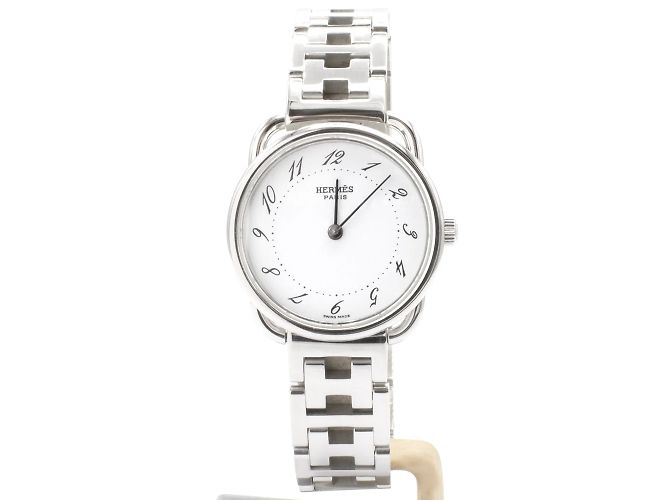 Relógio feminino Hermès Arceau (AR3.210). Prata