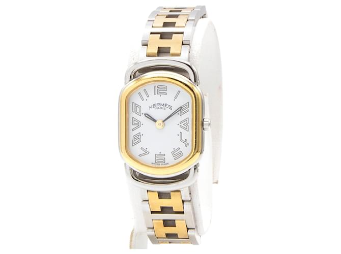 Relógio Hermès Rallye (RA1.220). Dourado 