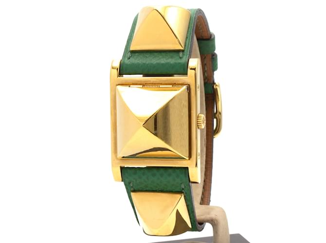 Hermès Hermes Médor gold-plated ladies' watch Golden 