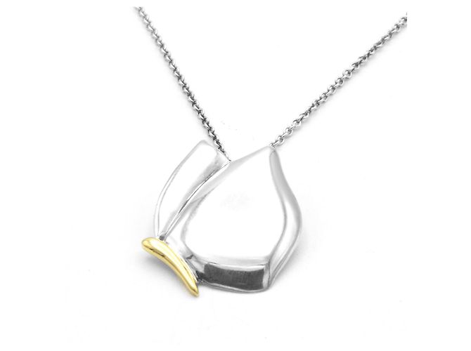 Collana Farfalla Tiffany & Co Argento e Oro Giallo 18K
