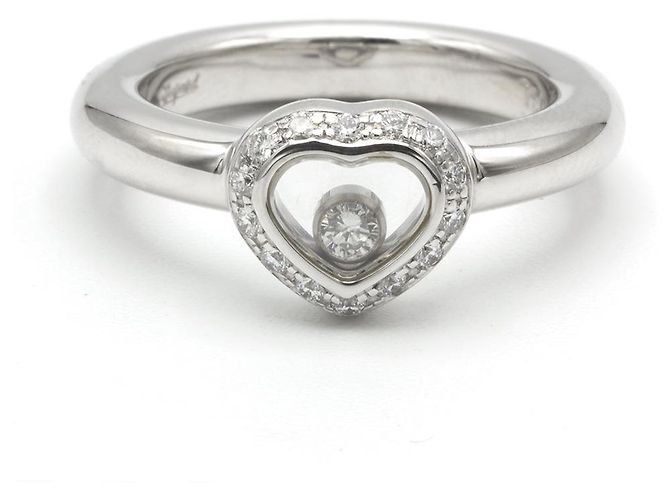 Anello Chopard Happy Diamonds. Argento 