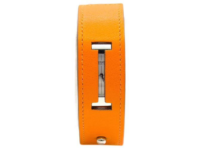 Relógio Hermès "Cherche Midi" (Modelo CM1.210). Laranja
