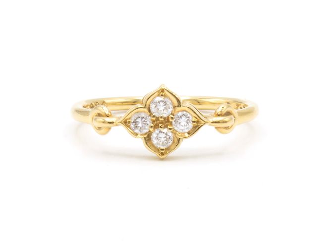 Magnífica anel Cartier. Dourado