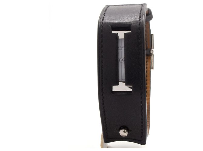 Relógio Hermès "Cherche Midi" (Modelo CM1.210). Preto